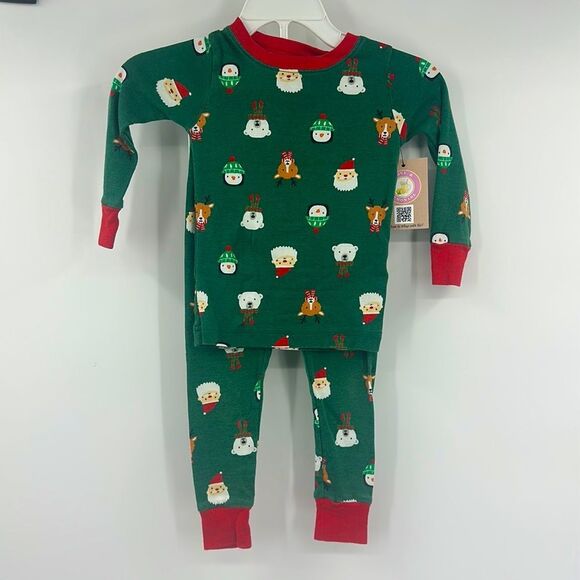 Carters 2pc‎ Christmas Jammies 18m - Picture 1 of 3